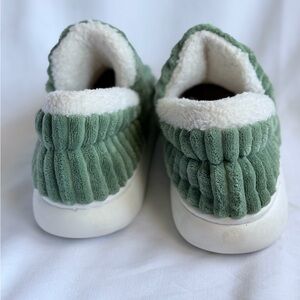 Comfy Green Kids Slippers